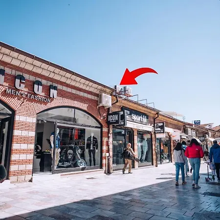 Darni Central Apartments - Bazaar Location With Free Parking Ohrida Exterior foto